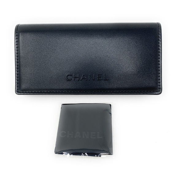 CHANEL Women's Sunglasses CH5408A 622/S4 Black Gold Grey 56mm - Picture 6 of 8